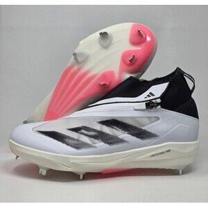 Adidas Adizero Impact+ BSB Baseball Cleats Men's Size 13 White Black IF3352 New
